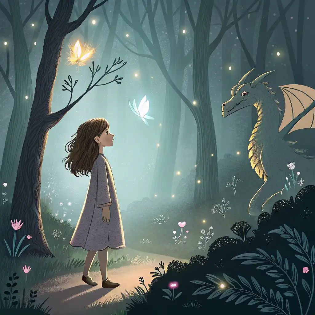 Fantasy art style with mystical, magical elements and mythical creatures
