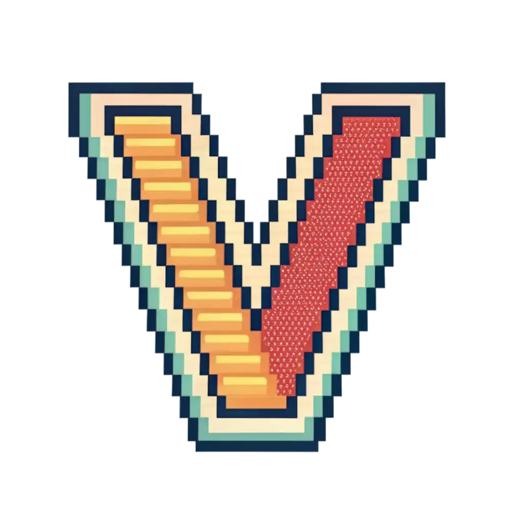 Pixel Art style with retro 8-bit graphics and small resolution
